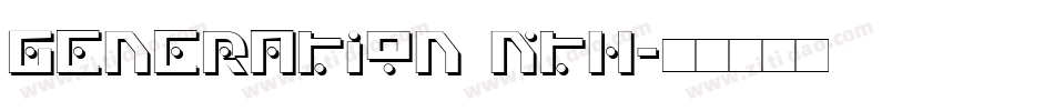 Generation Nth字体转换